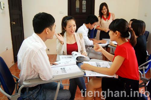 Các khóa học tiếng Hàn dành cho người đi làm